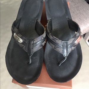 Coach Wedge Flip Flop